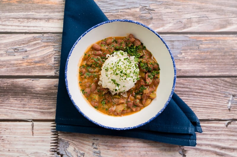 red beans & rice